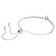 Swarovski Mátrix állítható karkötő áttetsző és sárga kristállyal 5690694