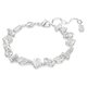 Swarovski Mesmera ezüst színű karkötő vegyes metszésű kristályokkal 5661529