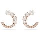 Swarovski  Mátrix rose színű nyitott karika fülbevaló 5692264