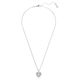 Swarovski Hyperbola ezüst színű nyaklánc szív medállal 5684386