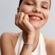 Pandora ékszer Cupidó kéttónusú függő charm 763663C00