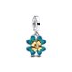 Pandora ékszer Club Charm 2025 négylevelű lóhere ezüst charm 763624C01