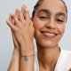 Pandora ékszer Club Charm 2025 négylevelű lóhere ezüst charm 763624C01