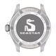 Tissot Seastar 1000 quartz GMT barna fekete bicolor számlapos karóra T1208522205100