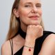 Pandora ékszer Opálfényű piros szív ezüst charm 793348C01