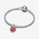 Pandora ékszer Opálos piros szív függő charm nyíllal 793667C01