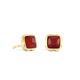 Coeur de Lion Januári születésköves vörös achát-arany fülbevaló 1301/21-0300
