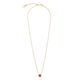 Coeur de Lion Januári születésköves vörös achát-arany nyaklánc 1301/10-0300