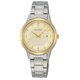 Seiko Classic arany számlapos fémszíjas női  kvarc karóra SXDH04P1