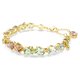 Swarovski Gema tenisz karkötő színes kristályokkal 5705808