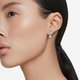 Swarovski Attract kör alakú fülbevaló kék kristályokkal 5723563