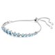 Swarovski Imber állítható karkötő kék kristályokkal 5719282