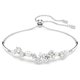 Swarovski Constella ezüst színű állítható karperec kristálygyöngyökkel 5705618