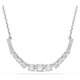 Swarovski Matrix átmenetes metszésű állítható nyaklánc 5705396