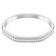 Swarovski Mátrix bagett csiszolású kristályokkal kirakott karperec 5705784