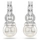 Swarovski Matrix karika fülbevaló kristálygyönggyel 5691716