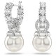 Swarovski Matrix karika fülbevaló kristálygyönggyel 5691716