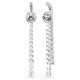Swarovski Matrix dupla függő fülbevaló kristályokkal 5709257