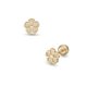 Lisa Gyöngyház virág arany gyerek fülbevaló JTAG-0690-18