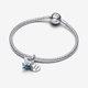 Pandora ékszer Kolibri dupla függő ezüst charm 793746C01