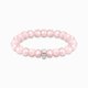 Thomas Sabo Rózsakvarc gumis karkötő charmtartóval 