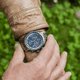 Roamer Helios Power titántokos solar kék férfi chronograph karóra 973981444520