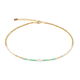 Coeur de Lion Lagoon Pearl arany-menta nyaklánc 4358/10-0522