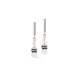 Coeur de Lion GeoCUBE mini fusion pearl ezüst-fehér fülbevaló 4087/21-1417