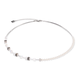 Coeur de Lion GeoCUBE mini fusion pearl ezüst-fehér nyaklánc 4087/10-1417