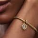Pandora ékszer Szikrázó szív dupla függő shine charm 763765C01