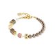 Coeur de Lion GeoCUBE fusion pearl mocha mousse karkötő 5086/30-1100
