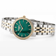 Roamer Scala bicolor női óra zöld számlappal 976830477050