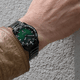 Tissot Seastar 1000 fekete zöld számlapos quartz karóra T1204103309100