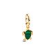 Pandora ékszer ME zöld teknős mini shine függő charm 763823C01
