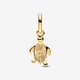 Pandora ékszer ME zöld teknős mini shine függő charm 763823C01