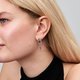 Pandora ékszer ME muránói üveg hal mini függő ezüst charm 793863C01