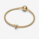 Pandora ékszer V betű shine charm 763968C00