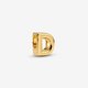 Pandora ékszer D betű shine charm 763950C00