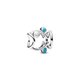 Pandora ékszer Áttört hal ezüst charm 793819C01