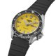 Seiko 5 Sports SKX Redux in Ki-iro Yellow szilikonszíjas férfi karóra SRPL87K1