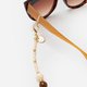 La Coque Iris beige fehér barna szemüveglánc LE318639
