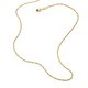 Thomas Sabo Figaro mintás aranyozott ezüst nyaklánc KE2329-413-39-L45v