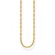 Thomas Sabo Aranyozott ezüst szingapúri nyaklánc KE2284-413-39-L45v