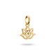 Thomas Sabo Aranyozott ezüst lótusz virág connect charm CC1204-414-14