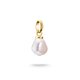 Thomas Sabo Tenyésztett gyöngy aranyozott ezüst connect charm CC1282-430-14