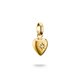 Thomas Sabo Aranyozott szív vésett csillaggal connect charm CC1234-414-14