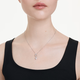 Swarovski Mesmera ezüst színű nyaklánc függő dísszel 5723146