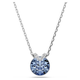 Swarovski Bella ezüst színű nyaklánc kék kristállyal 5734232