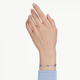 Swarovski Imber ezüst színű karkötő kék kristállyal 5730679