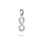 Thomas Sabo Köves végtelen jel connect charm CC1284-051-14